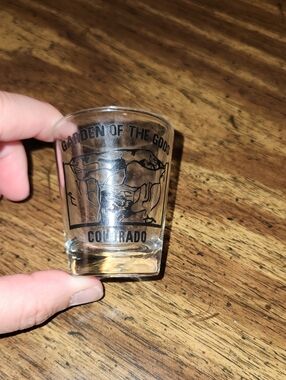 Garden of the Gods Colorado Clear Shot Glass